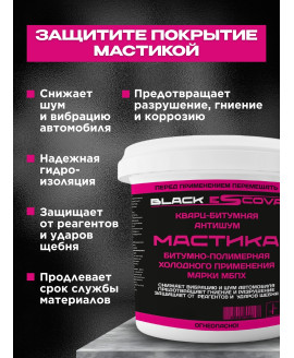 Мастика автомобильная Антишум